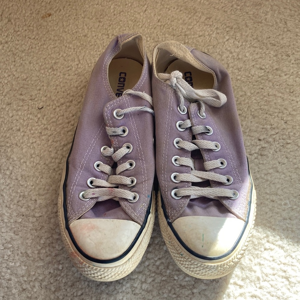Purple converse